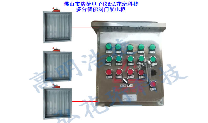 TRH-P-N高明浩捷智能閥閥配電柜，智能電磁閥配電柜